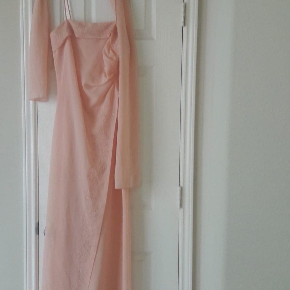 Peach Dress